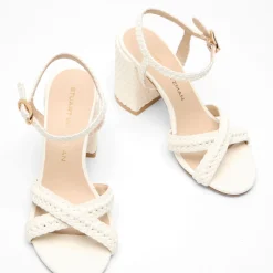 Alyssa Woven Block 85 Sandal