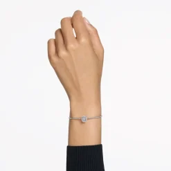 Armbånd med oktagonslipt krystall