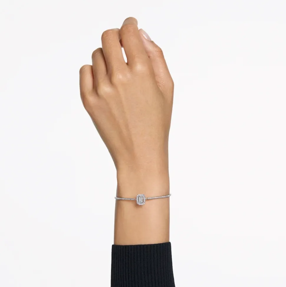 Armbånd med oktagonslipt krystall