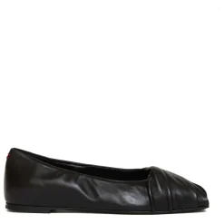ballerina spuntata pelle nera