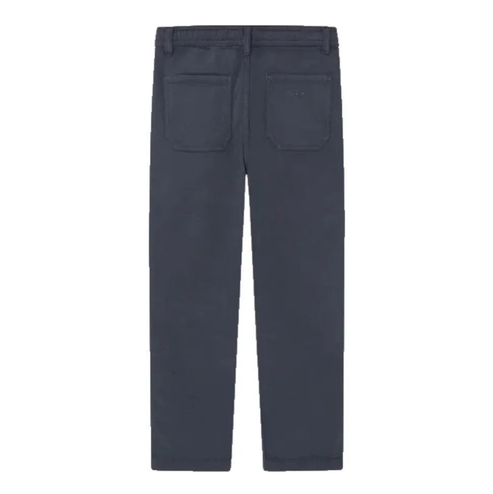 Barnas Avslappede Stretchy Bomulls Bukser