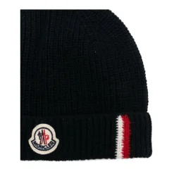 Barn Blå Beanie med Logo