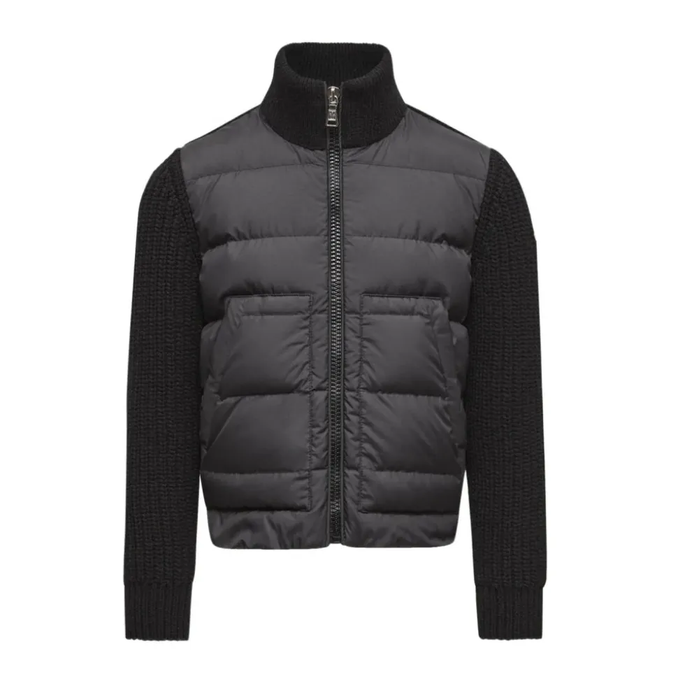 Barn Hybrid Cardigan i Svart