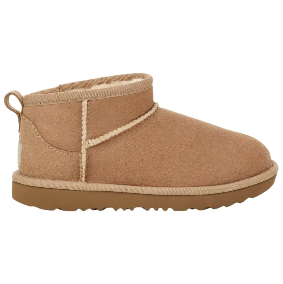 Barn Klassisk Ultra Mini Beige Støvler