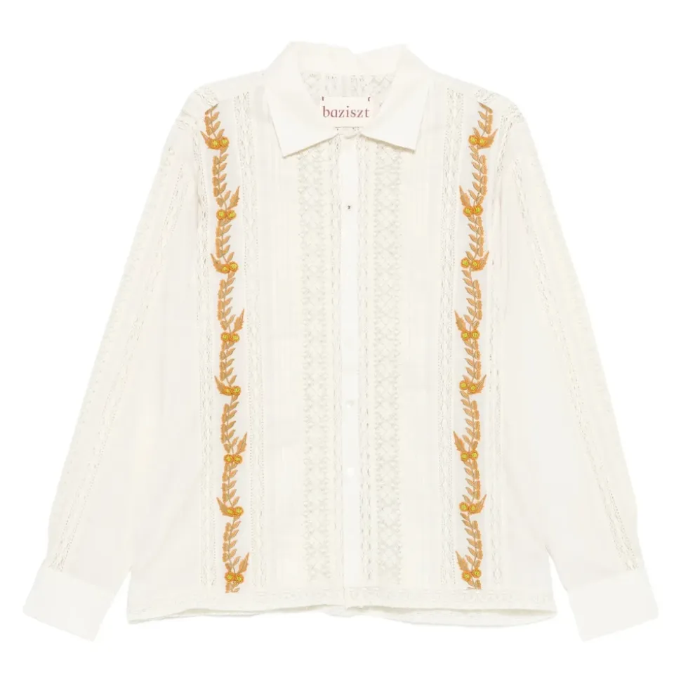 BAZISZT Shirts White