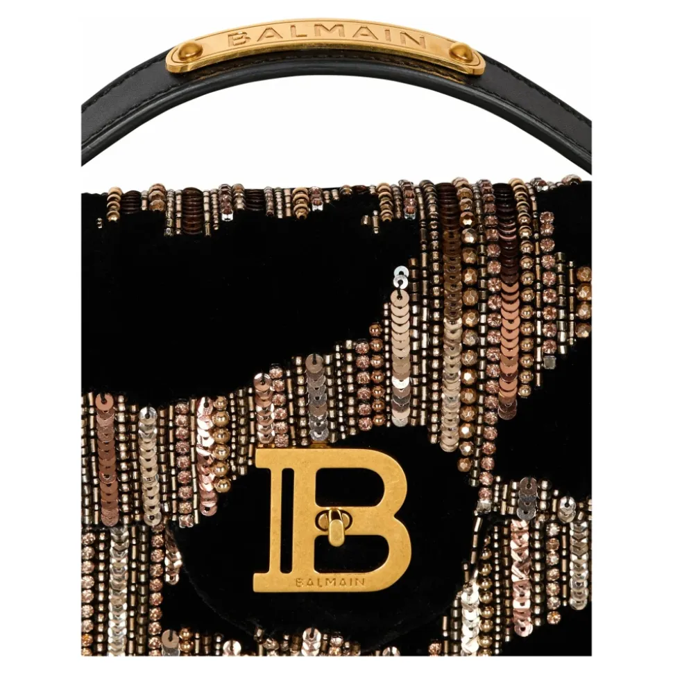 B-Buzz Dynasty veske i brodert fløyel