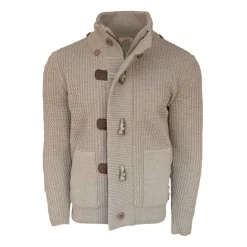 Beige Hette Trench Style Jakke