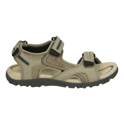 Beige Lær Sandaler