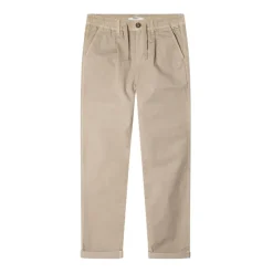 Beige Regular Comfort Bukse for Barn