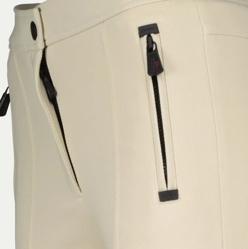 Beige Ski Bukser Slim Fit