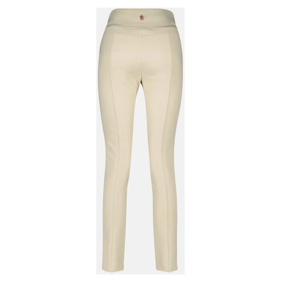 Beige Ski Bukser Slim Fit