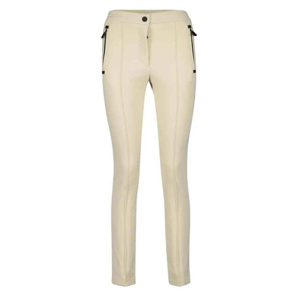 Beige Ski Bukser Slim Fit