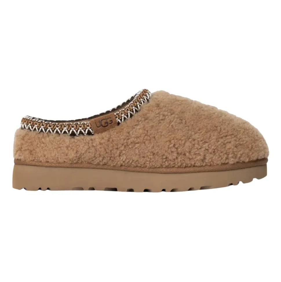 Beige Ugg Ugg Tasman Maxi Curly Sko