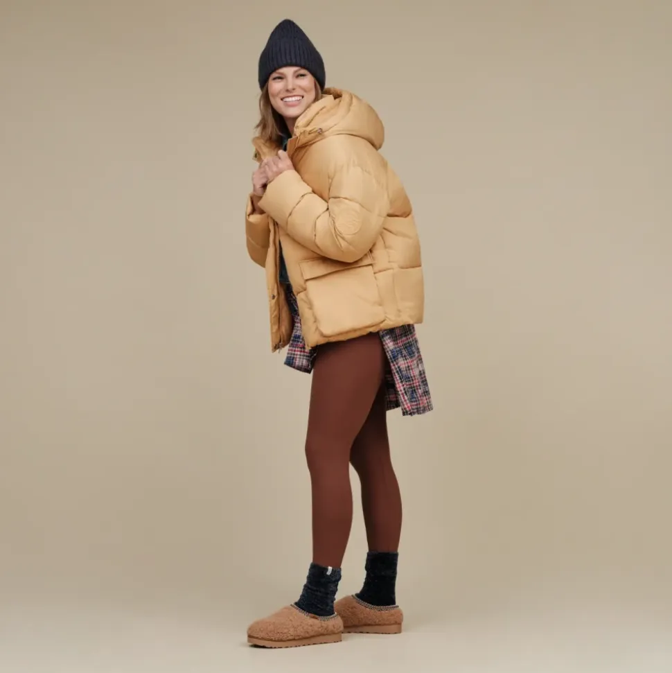 Beige Ugg Ugg Tasman Maxi Curly Sko