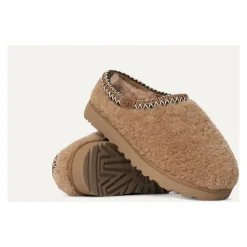 Beige Ugg Ugg Tasman Maxi Curly Sko