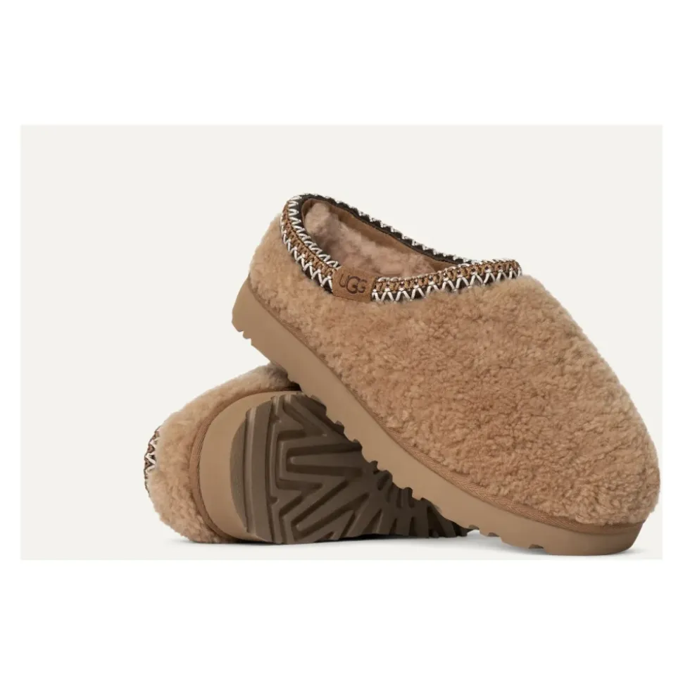 Beige Ugg Ugg Tasman Maxi Curly Sko