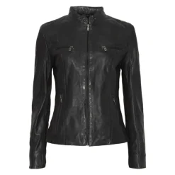 Bikerjakke 1075 Skind