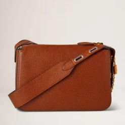 Billie Oak Leather Crossbody Bag