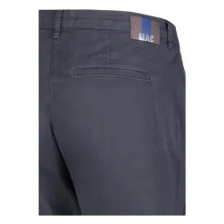 Blå Chino Bukser med Oppbrett