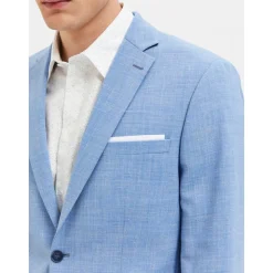 Blå Oasis Lin Blazer Kjole