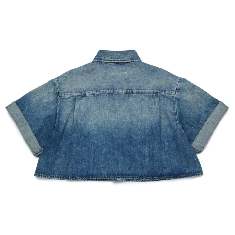 Blue Denim Camicia