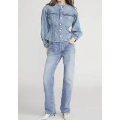 Blue Frame The Nipped Collarless Jacket Umbria Yttertøy