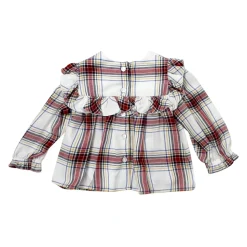 Blusa Tartan i viskose
