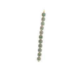 Bohemian Peridot Krystall Armbånd Smykker