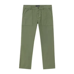 Bomull Gabardine Tretthet Chino