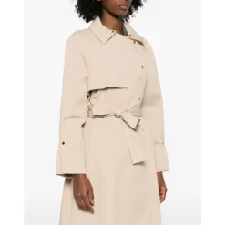 Bomullsblend Trenchcoat