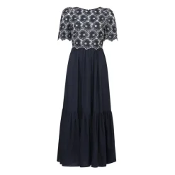 Broderie Anglaise Maxi-kjole