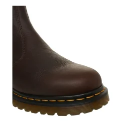 Brune Skinn Chelsea Støvler