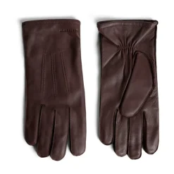 Brun J.Lindeberg Milo Leather Glove Hansker