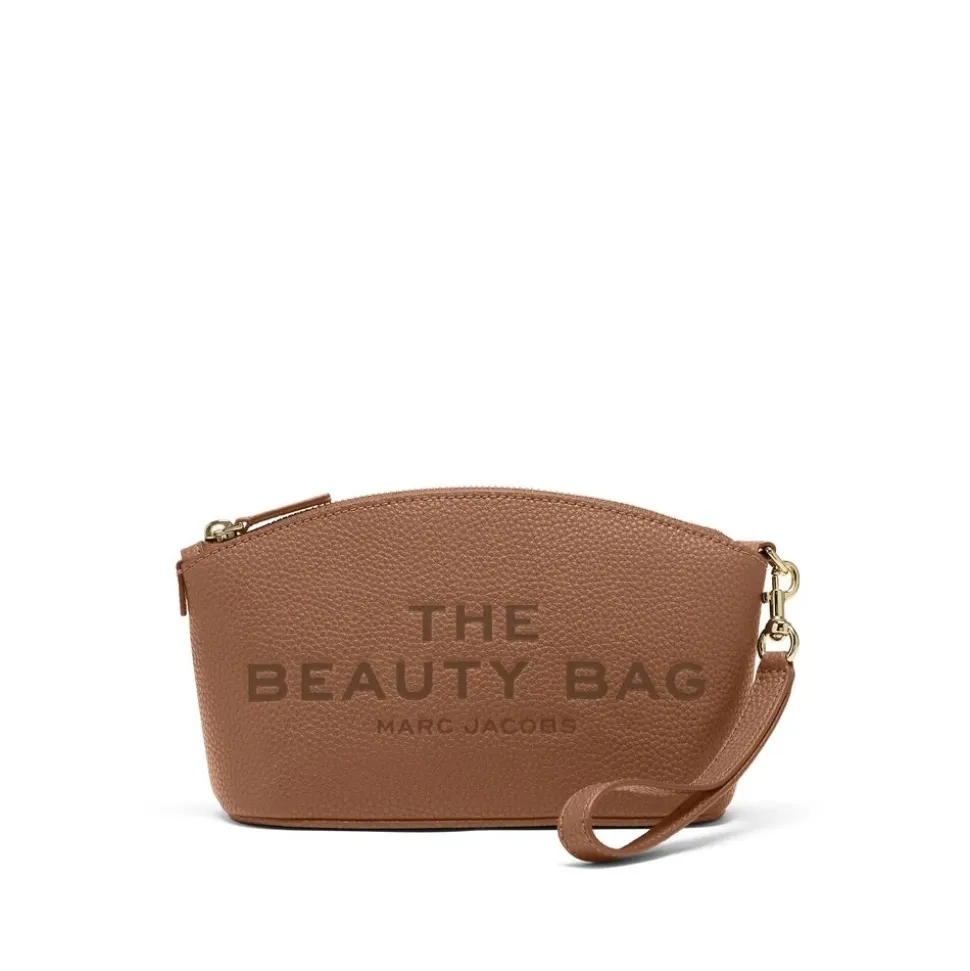 Brun Skinn Håndleddsrem med Logoprint