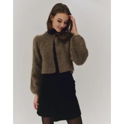 Chunky Mohair Cardigan
