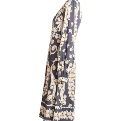 Classic Fold-front Dress