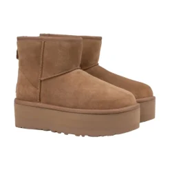 Classic Mini Platform Boot Chestnut