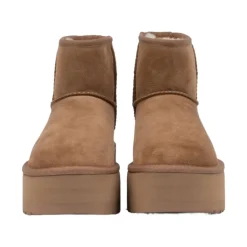 Classic Mini Platform Boot Chestnut
