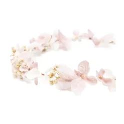 Coroncina per capelli con fiori