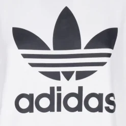 Crewneck Sweatshirt med Trefoil-logo