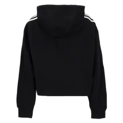 Cropped hettegenser med plysjinteriør