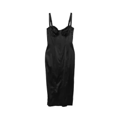 Cupped Bust Midi-kjole