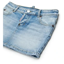 Denim Mini Skirt