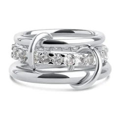 Ethel Stacked Ring Crystal