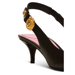 Eva kattunge slingbacks i kalveskinn