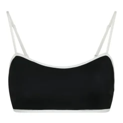 Fia Solid Contrast Bikini Top