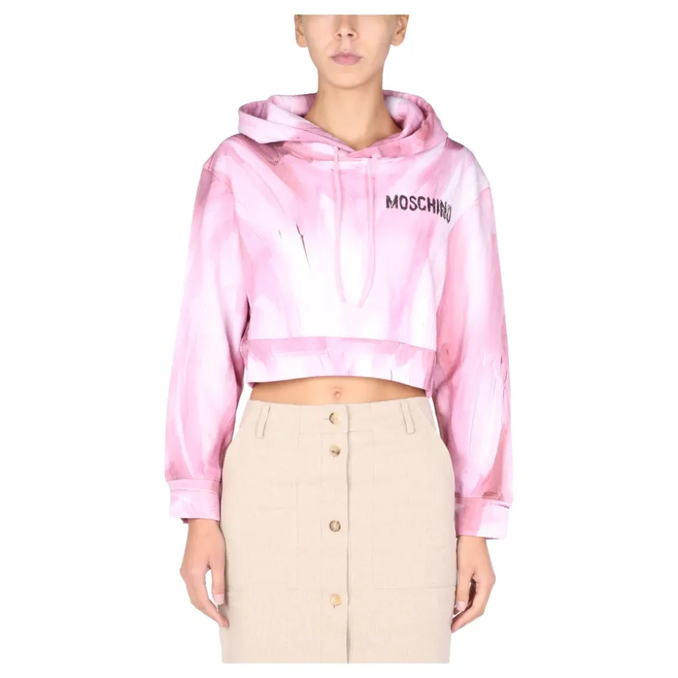 Fine Art Theme Hoodie Cropped