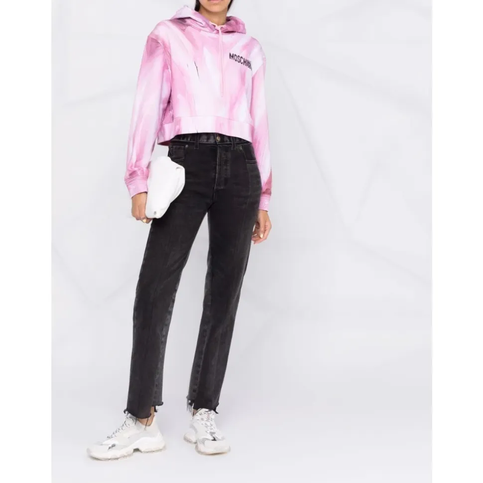 Fine Art Theme Hoodie Cropped