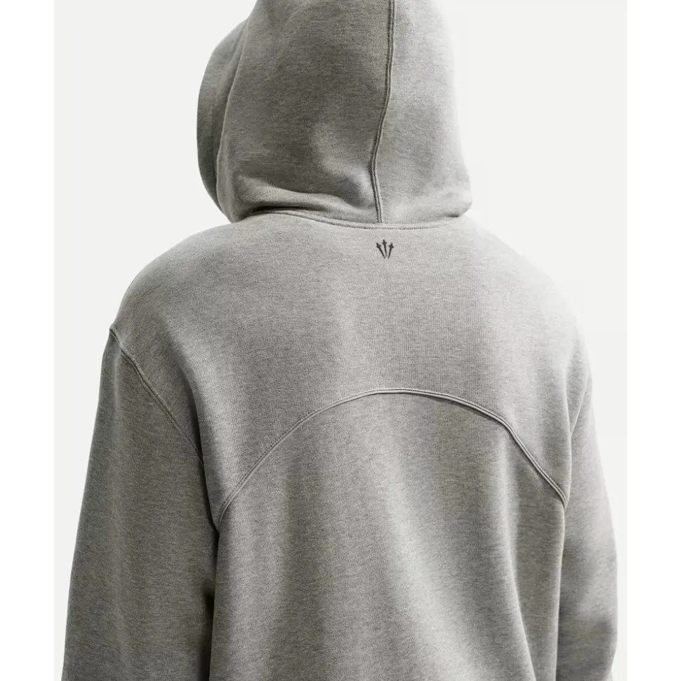 Fleece Reflective Piping Hoodie