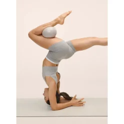 Grå Melange Bralette for Yoga og Hverdagsbruk